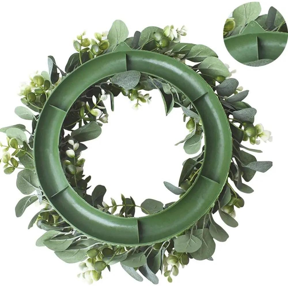 Artificial Plant Eucalyptus Festival Wreath Wedding Holiday Supply Door Home Decora Diy Gift Photo Props Flowers Background Wall