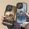 A Lively TV Series S-ShamelesS Leather Phone Case For IPhone 16 15 14 13 12 11 Pro Max Plus Shockproof Cover