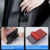 Car Seat Belt Limiter Buckle Stopper Self-adhesive Fixed Clip Buckle Safety Belt Adjusting Clip SeatBelt Accessories New