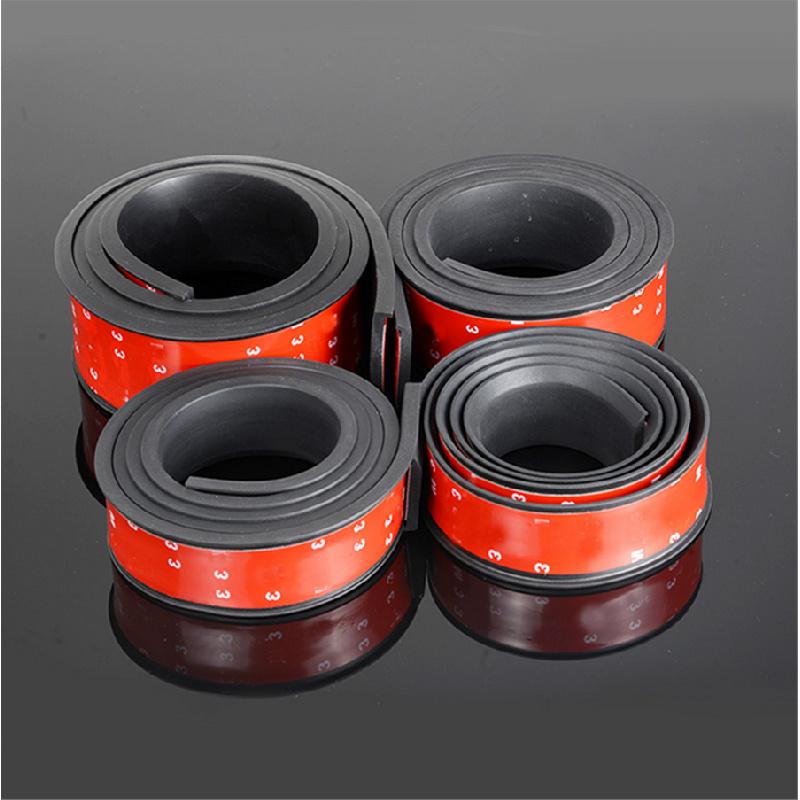 2Pcs 1.5Meter Car Flare Extension Wheel Rubber Wheel Eyebrow Protector Arch