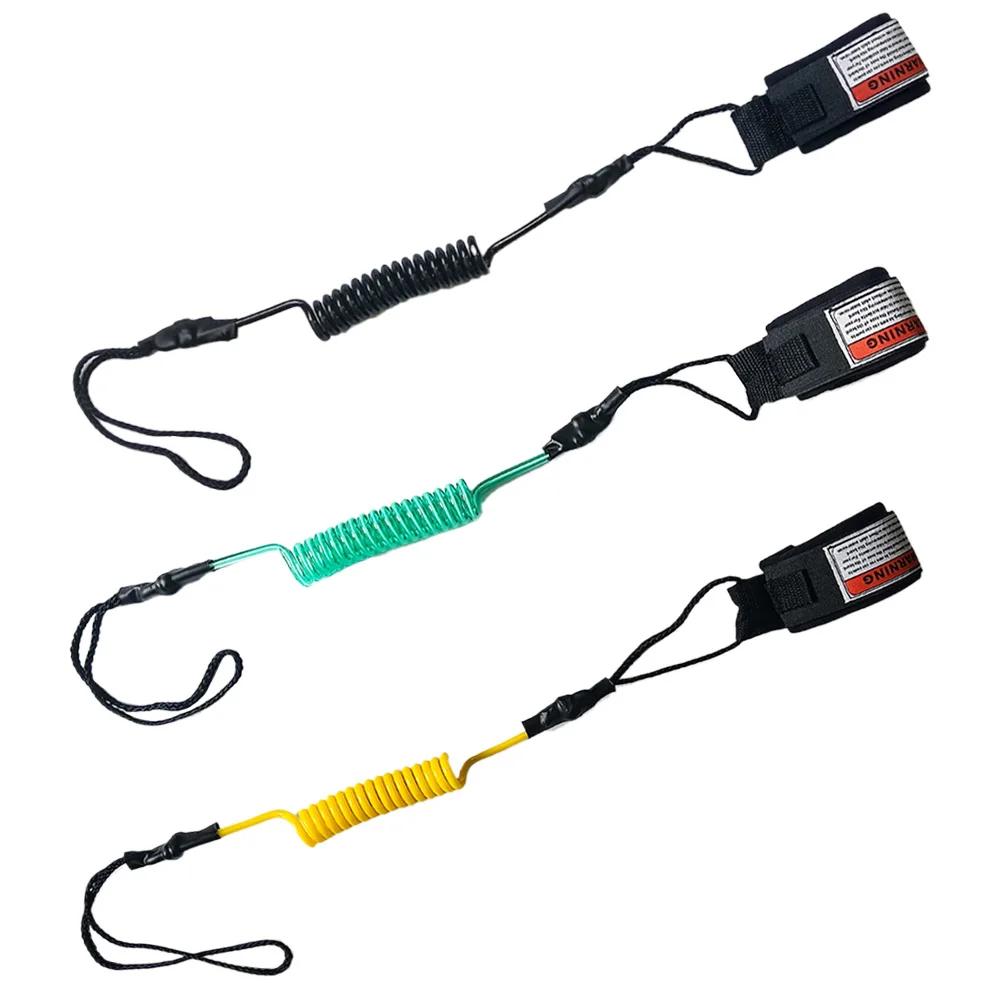 Premium Coiled Body Board Leash TPU Bodyboarding Leash Stay On Board Ankle Strap Surfing Accessories
