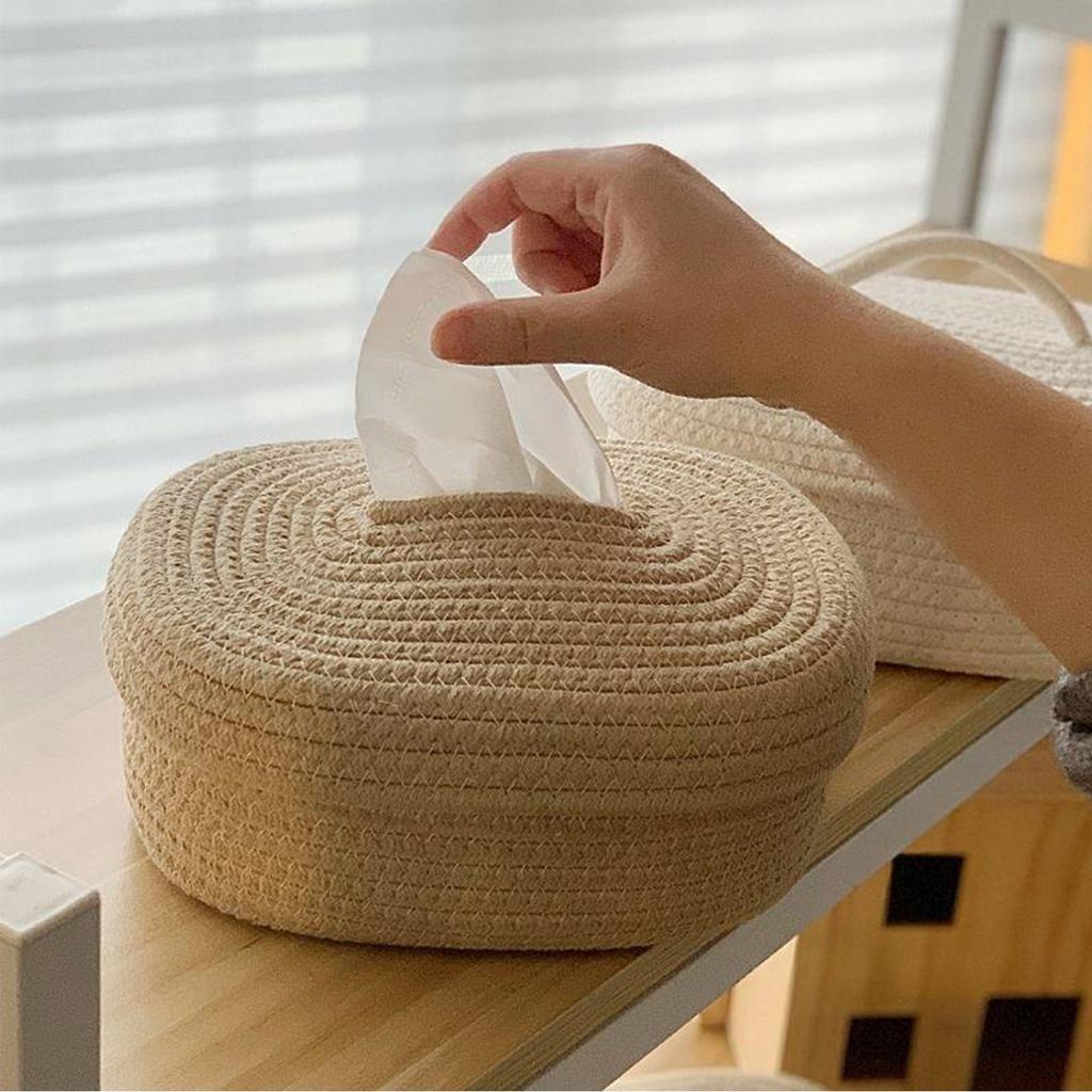 Taschentuchboxhalter Gesichtstuch Servietten Spender Papier Aufbewahrungshalter für Esszimmer Badezimmer