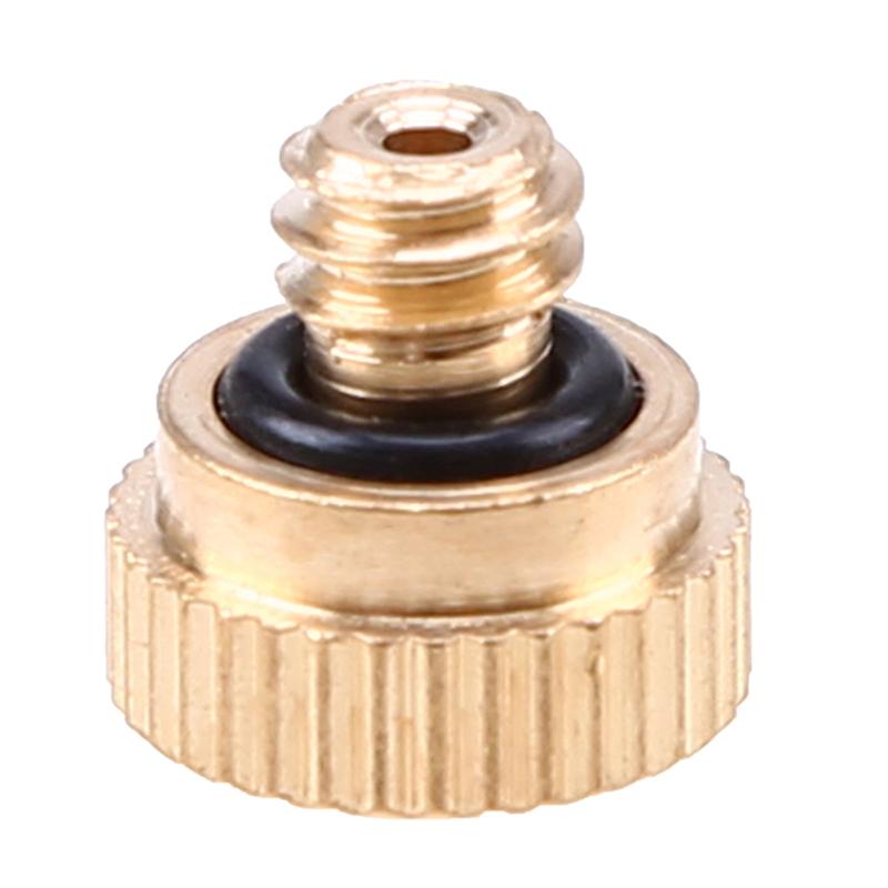 Low Pressure Atomizing Misting Brass Nozzle Cooling Water Fog Sprayer System for Garden Watering Adjustable Water