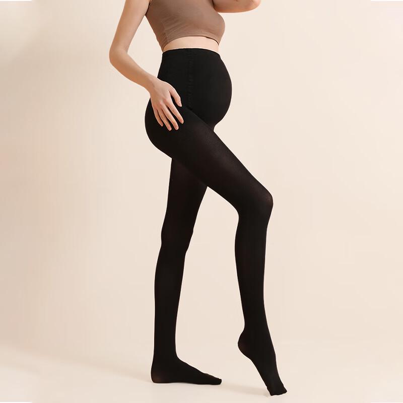 Lonsa Women's Velvet Maternity Tights