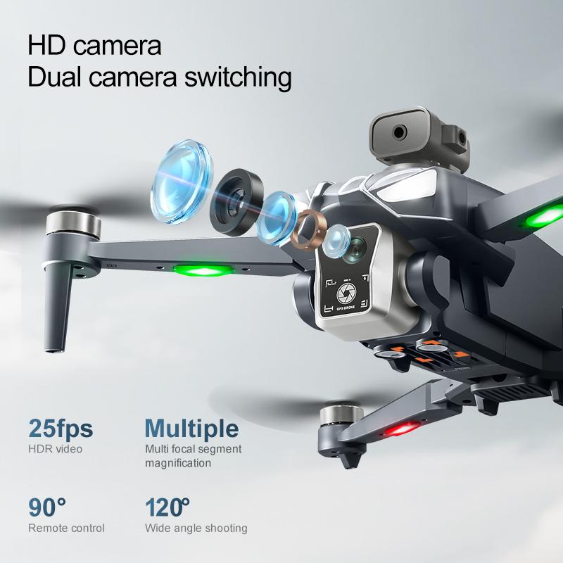 K18 Max Mini Drone 8K Professional FPV GPS Dron With 8K Camera RC Quadcopter Brushless Obstacle Avoidance Aerial Photography Toy