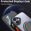 For iPhone 16 Phone Case Ring Kickstand Back Cover Compatible with MagSafe