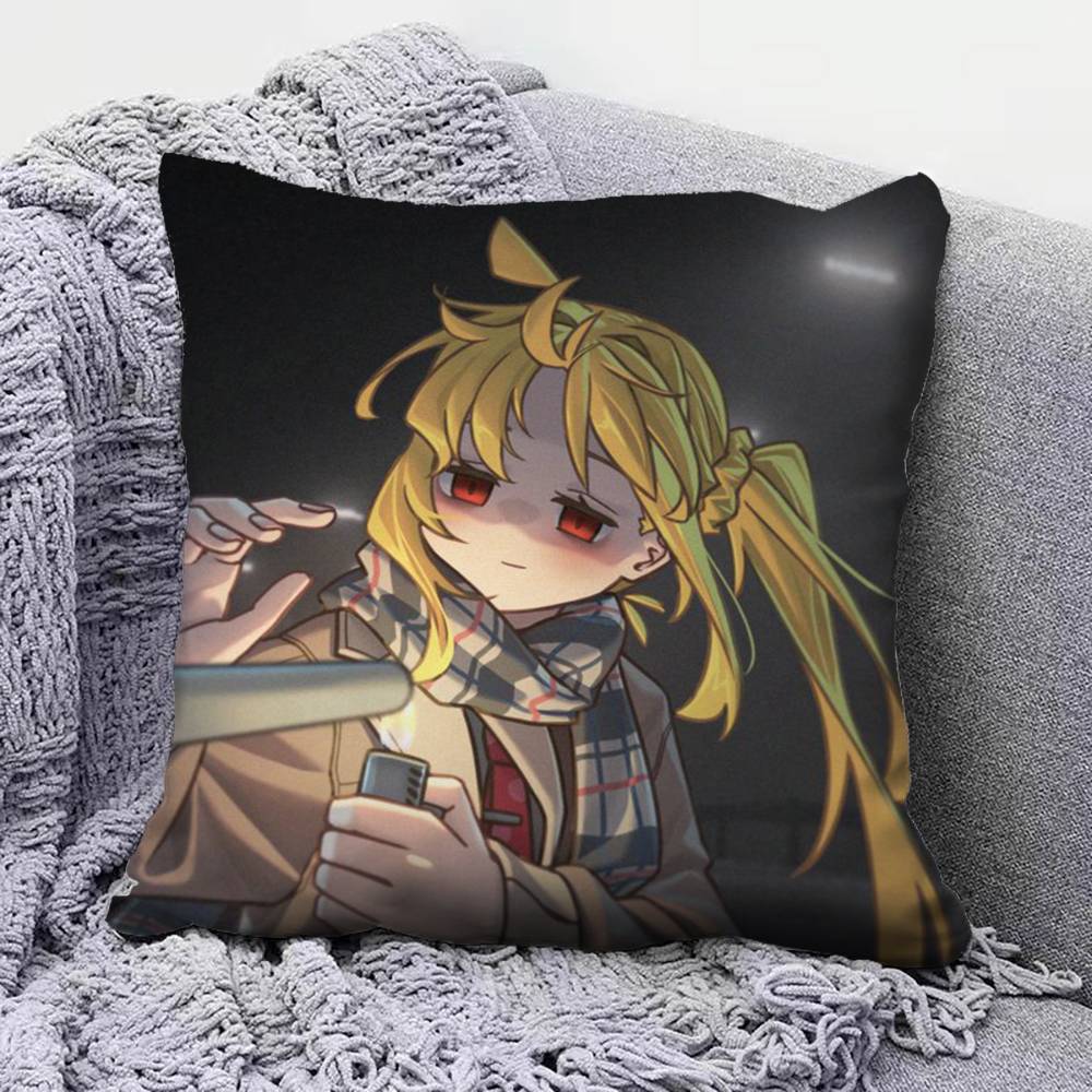 Nijika Ijichi Anime Girl Home Sofa Cushion Covers And Aecorative Custom Pillow Covers
