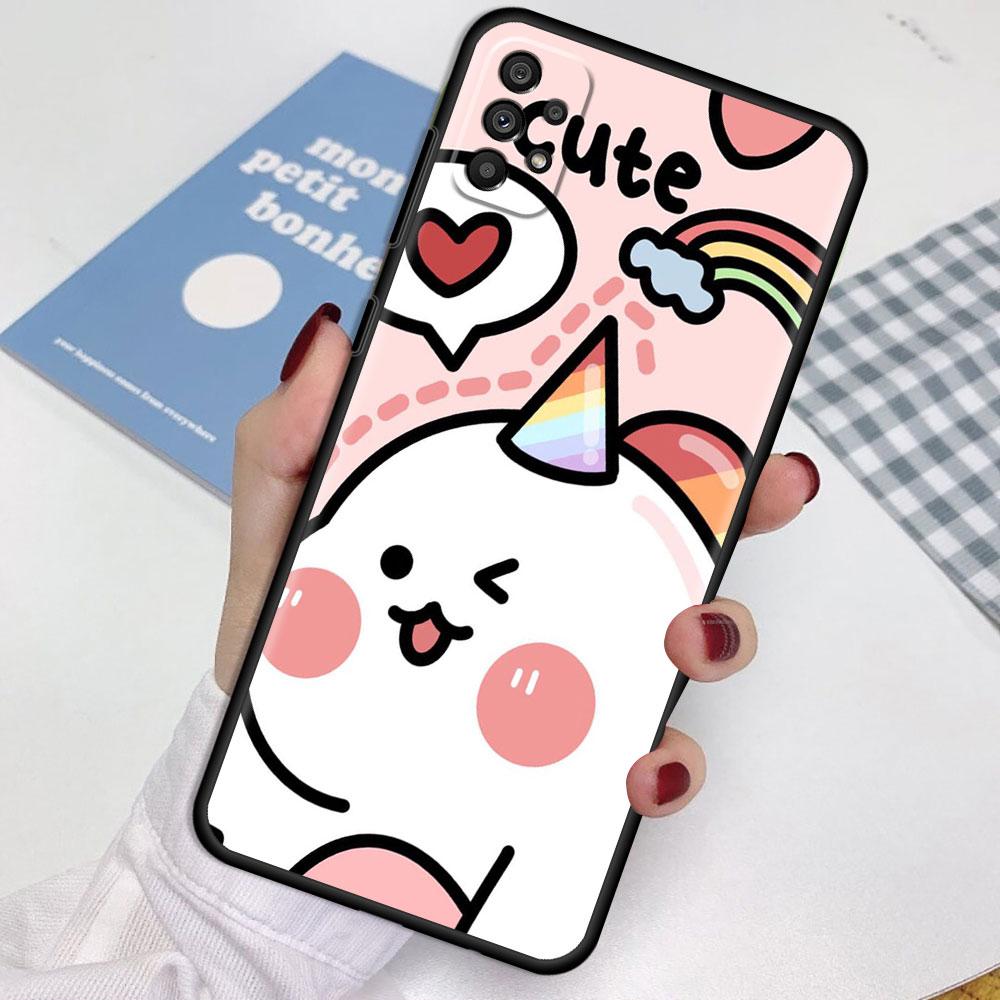 Case For Samsung Galaxy A52 A12 A51 A32 A21s A71 A53 A13 A32 A72 A31 A33 A22 A03 A41 Phone Cover Dinosaur Cartoon