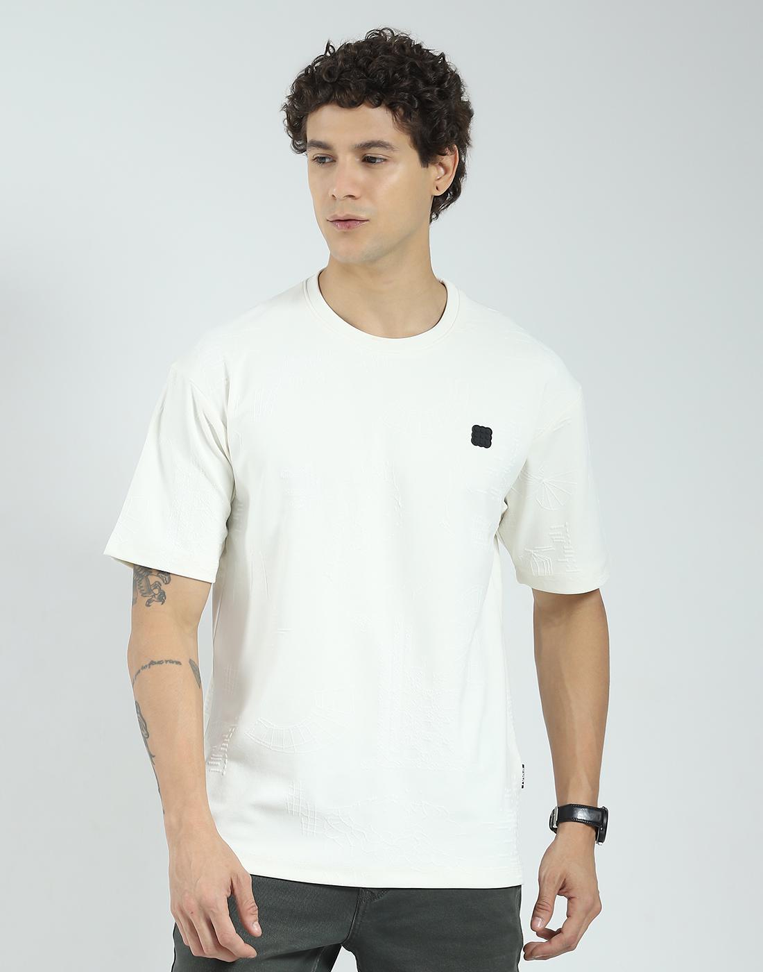 

Футболка мужская прямого кроя однотонная Rock It от House of Monte Carlo XL покинуть белый