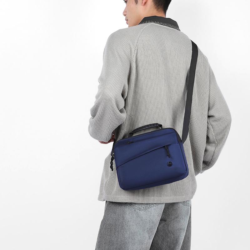 Men's Crossbody Bag Water-repellent Business Handbag Commuter Shoulder Bag