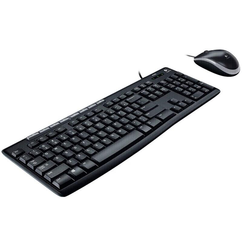 

Logitech MK200 Wired Multimedia Keyboard and Mouse Combo