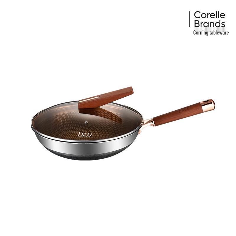 EKCO 316L Stainless Steel Multi-function Wok