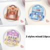 Cute Cartoon Schoolbag Shape Candys Packaging Bags Snack Cookie Storage Bag Children'S Day Birthday Sealing Bag