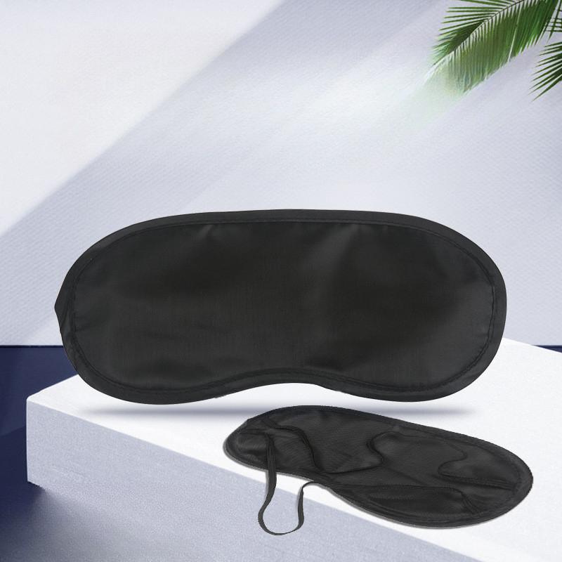 1 buc Mască de ochi opacă pentru casă, pentru somn odihnitor, oboseală oculară, compresă cu gheață, adult, culoare solidă, mască de ochi de vară, plasture pentru ochi