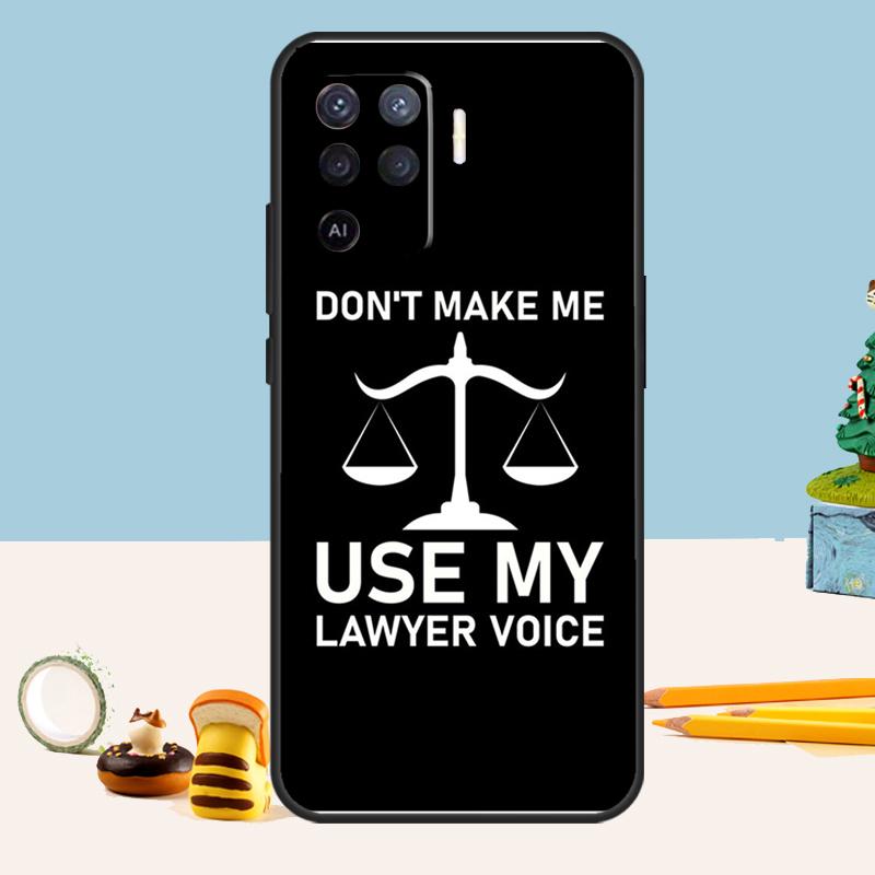 Law Student Lawyer Judge Case For Oppo A80 A60 A40 A15 A16 A17 A57 A94 A74 A54 A76 A96 A18 A38 A58 A78 A98 A5 A6 Pro