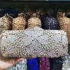 Crystal Evening Clutches Purses WHTUOHENG  Women Party Purse Lady Flower Wedding Bridesmaid Green/Silver/Gold Clutch Handbags