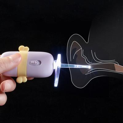 Cartoon Baby Oorreiniger Oorsmeer Verwijderingsgereedschap Zaklamp Oorstokje Oorreiniging Lichtgevende Oorcurette Licht Lepeltje Voor Kinderen