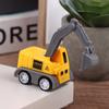 5Pcs/Set Educational Children'S Toy Building Blocks Engineering Vehicle Model Mini Cars Excavator Crane Dump Truck