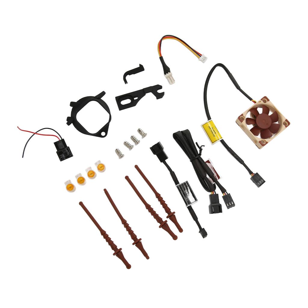 Game Console Cooling Fan Silent 3D Print Mount Kit Mini Brushless Radiator for SEGA Dreamcast DC