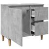 Modern bathroom vanity, storage cabinet under the sink, open storage on the side with door, 65x33x60 cm
