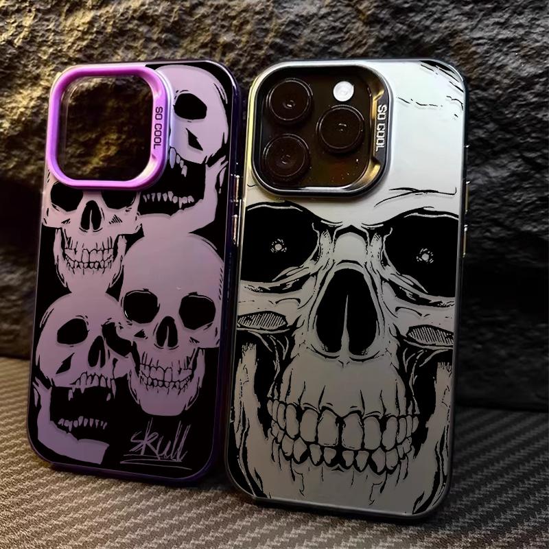 Skull Horror Patterns Phone Case for Samsung Galaxy A24 A33 A34 A14 A13 A23 A55 A15 A35 A25 A05 A05S 5G A54 A53 A32 A52 A52S