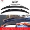 BMW 4 Series Convertible G23 (2021+) M4 Style Rear Spoiler, Non-destructive Installation.