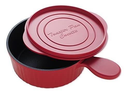 

Toaster Pan Cocotte Red/Easy to cook in a toaster oven