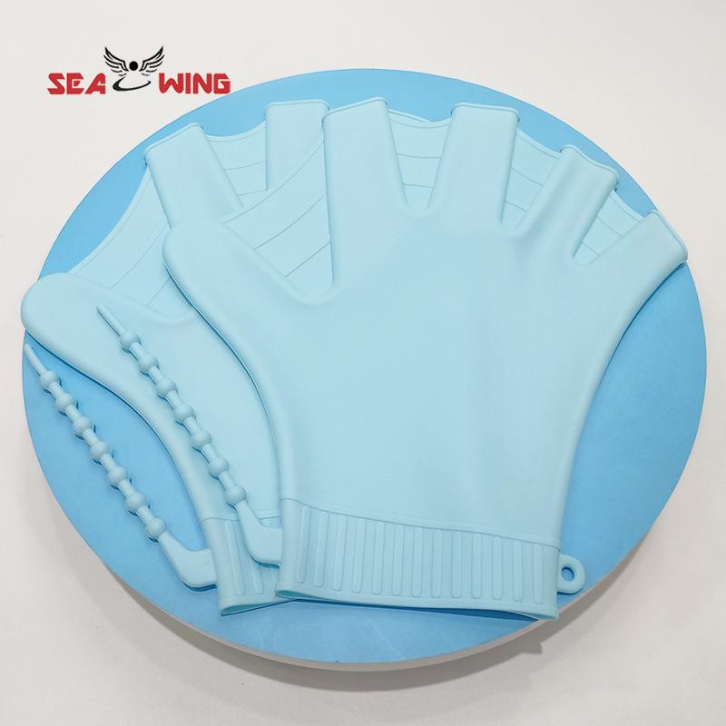 Silicone Swimming Paddles for Adults & Kids – Duck Feet/Frog Hand Design for Diving & Water Sports
