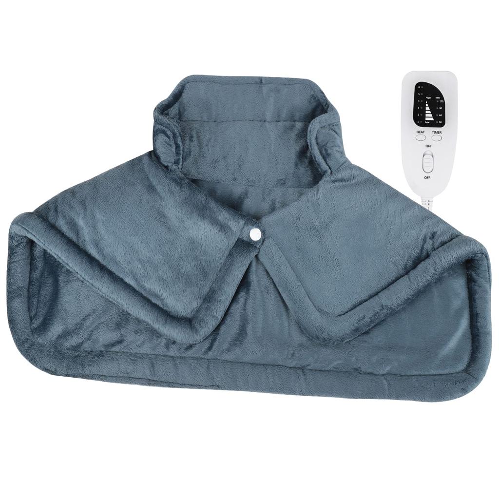 PAIDES Febrile Shawl Heating Pad for Neck and Shoulders and Back Neck Heating Pad Back Pain Relief Products Electric Heating Pad
