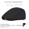 Berretto in Lino Traspirante Monocolore Estivo Unisex Cappello Casual da Esterno Leggero Cappelli Newsboy Cappelli da Viaggio