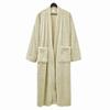 Unisex Thick Coral Fleece Bathrobe Men Women Plus Size Sleepwear Robe Winter Home Use
