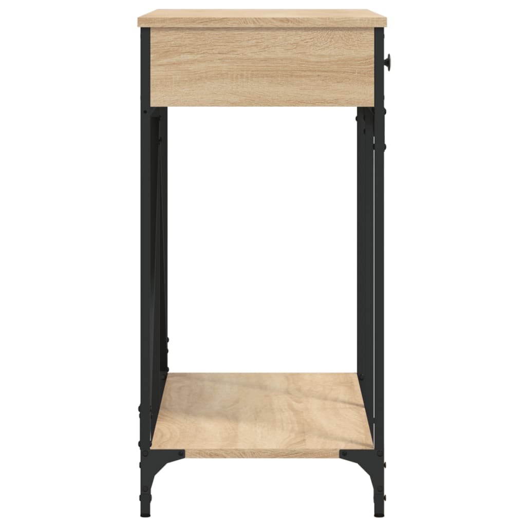 Console Table Sonoma Oak 100x39x78.5 Cm Engineered Wood