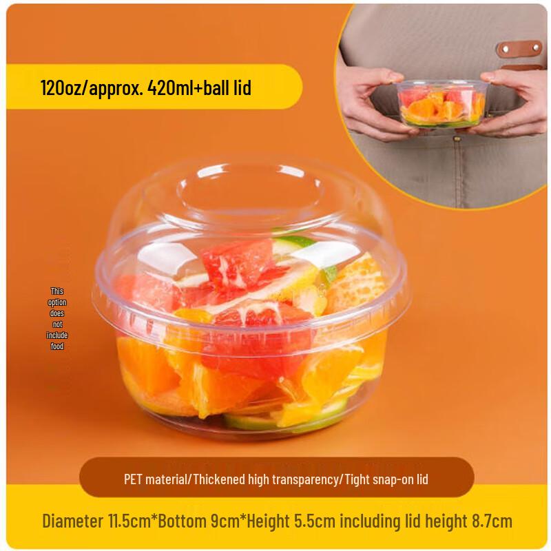 Shengbi Lai Disposable Fruit Cups with Lids