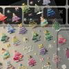Christmas Tree Relief Manicure Sticker Ins Beautiful Christmas Tree Sticker Mobile Phone Tablet Decoration Camera Sticker DIY