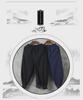 Men's Wide-Leg Cotton-Linen Harem Pants - Casual, Loose Fit with Cuffed Ankles, Ideal for Spring/Summer Fashion.