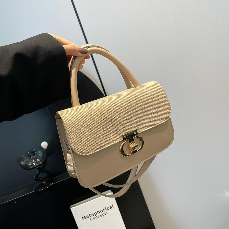 

Новая модная сумка-тоут в стиле легкой роскоши, с высокой текстурой и темпераментом, для通勤, универсальная, модная, на плечо, сумка-мессенджер хаки