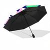 1pc Keroppi Frog Automatic Folding Umbrella - Portable 3-Fold Design with Iron Frame, Perfect for Outdoor Use, Festive Gifts, Travel, Daily Use, Suita