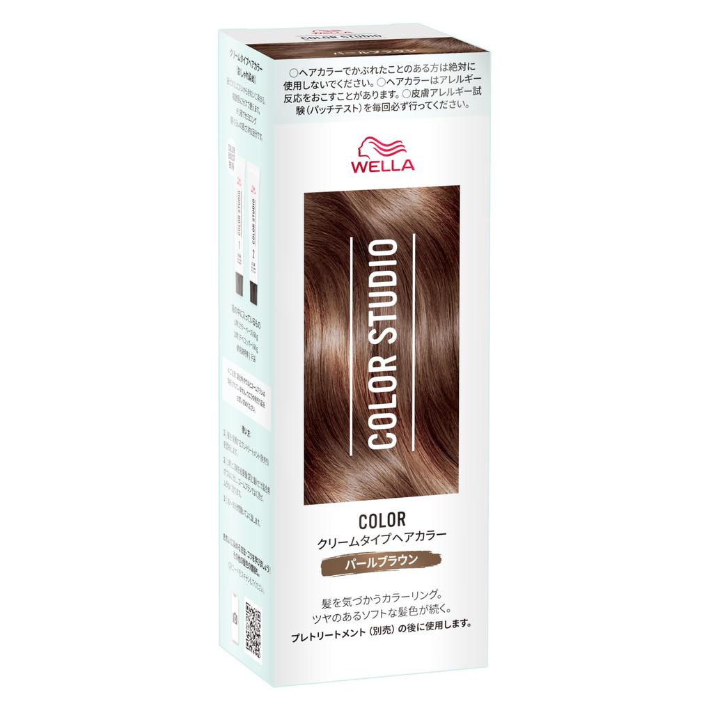 Wella Color Studio Hair Pearl for a Glossy Finish 60g X Cream Color, Brown, Beautiful, (Quasi-drug, 2, Type)