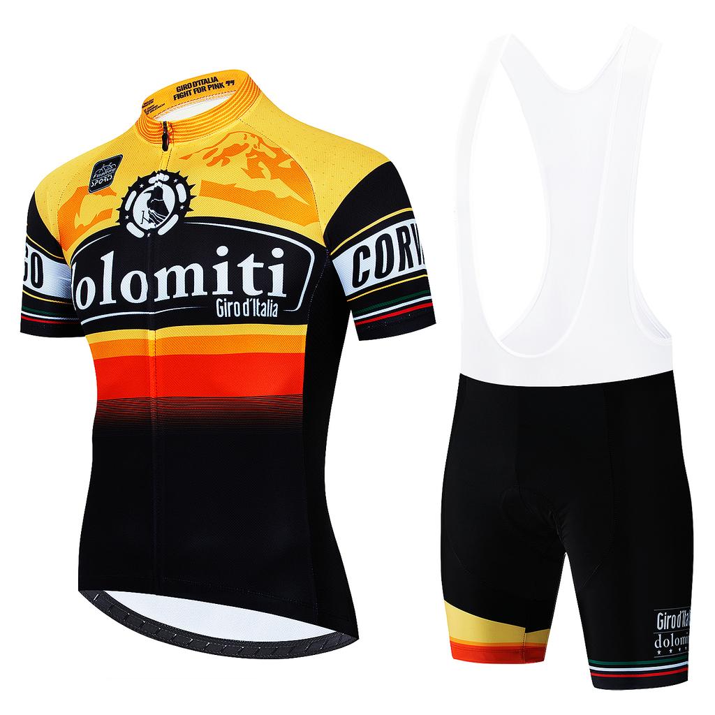 2026 Giro D'ITALIA Cycling Jersey Set Summer Cycling Clothing MTB Bike Clothes Uniform Maillot Ropa Ciclismo Man Cycling Bicycle Suit