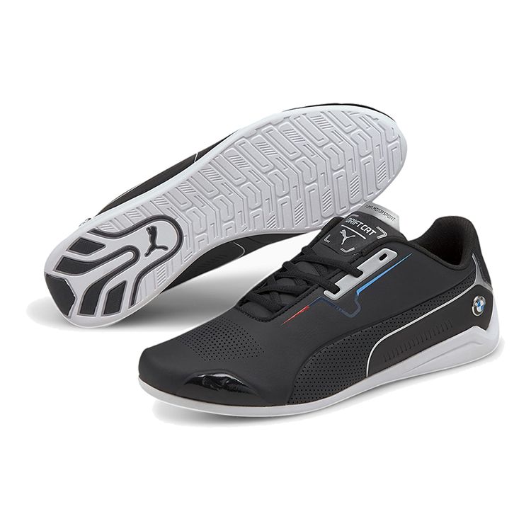 Puma Unisex White Black Low Top Lifestyle Sneakers 339934-03