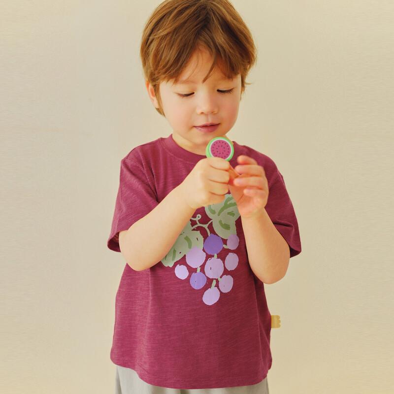 

Papa Bamboo Cotton Summer Kids Short Sleeve T-Shirt 130cm
