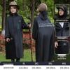 Kids' Full-Length Raincoat with Backpack Space - Heavy Rain Protection for Primary School Girls & Boys, Durable Oxford Cloth