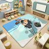 Character B-Bumbumz Floor Mat Soft Cartoon Flannel Non-Slip Kids Play Mat & Entrance Door Mat for Bathroom Bedroom