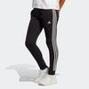 Adidas Logo Print Three Stripes Sports Pants Women Bottoms Black IC8770