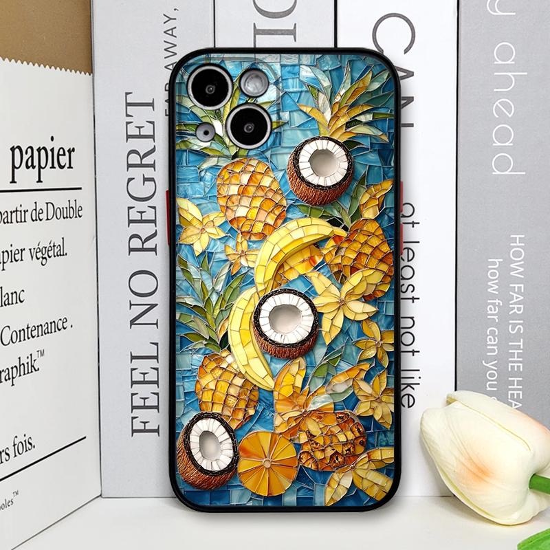 

Creative Fruits Pumpkin Marble Texture Printed Phone Case for Samsung Galaxy S26 S25 S24 S24+ S23 Ultra S22 Plus S21 FE 5G Cover Galaxy S26