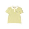 Deesha Girls' 2026 Summer Striped T-Shirt with Peter Pan Collar