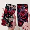 For Samsung Galaxy S9 Case SM-G960F Cover Fashion Flower Soft Slim Back Cover For Samsung S9 Plus S 9 GalaxyS9 S9+ SM-G965F Capa