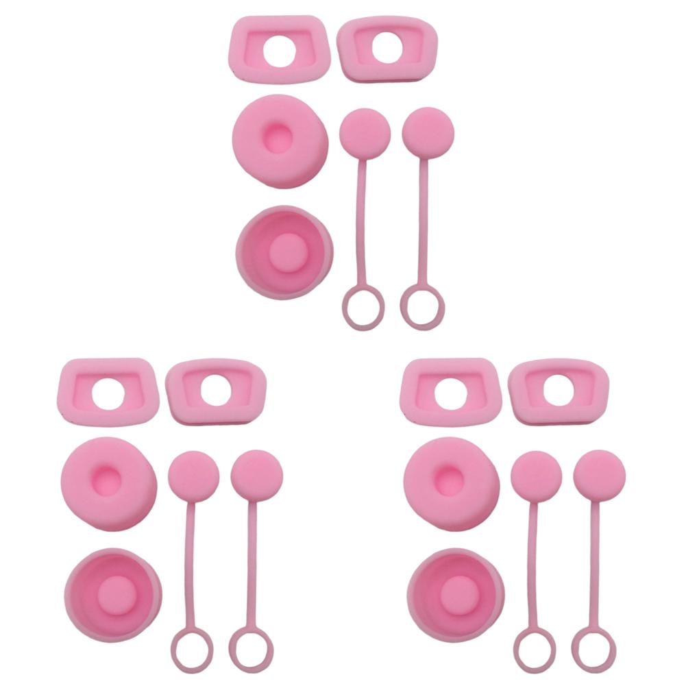 1-8er Set Silikon Auslaufsicherer Stopper für Stanley Cup 30oz/40oz 1.0 Becher Zubehör Wasserflasche Strohhalm Abdeckung Kappe Auslaufstopper