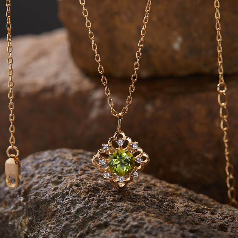 Inel de comoară natural colorat High Sense Light Luxury placat cu argint sterling S925 aurit 18K Inel pentru degetul arătător Bijuterii de nișă Femei