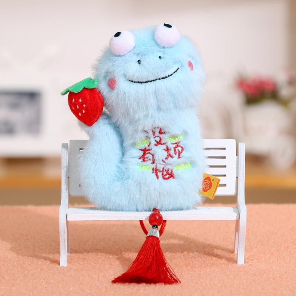 Big Eyes Snake Year Plush Toy Chinese Style Snake Plush Small Pendant  New Year Gifts